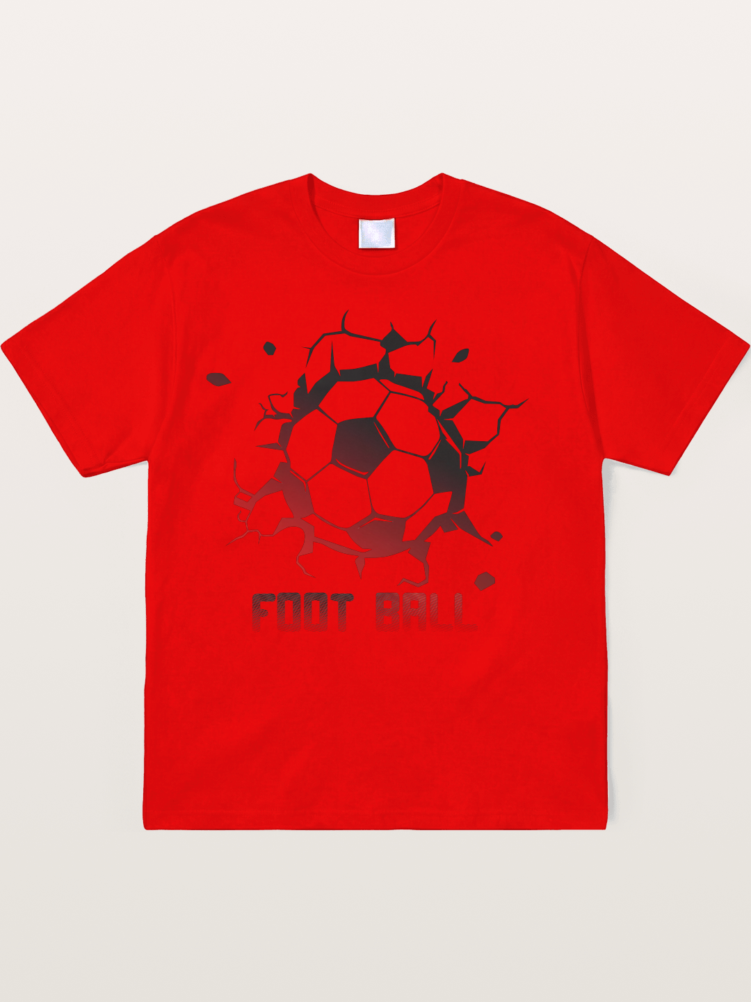 Football Crack Effect USA Style Soft-Stay T-shirt