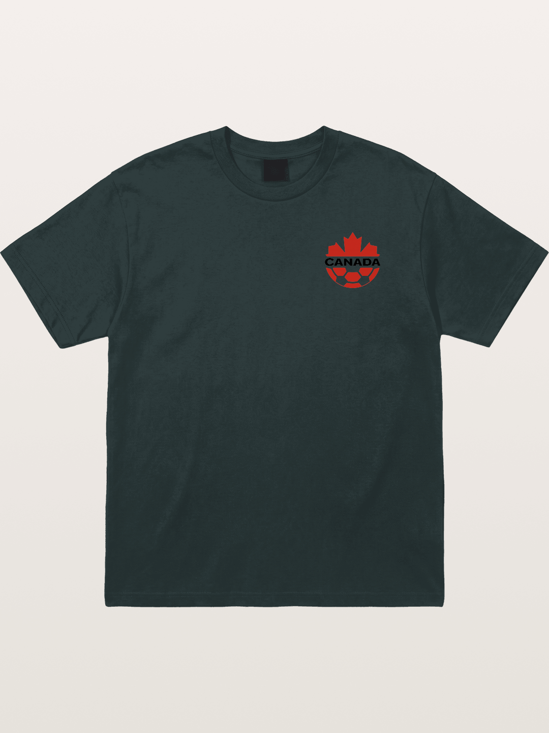 Canada Soccer Maple Leaf Logo Gildan T-shirt