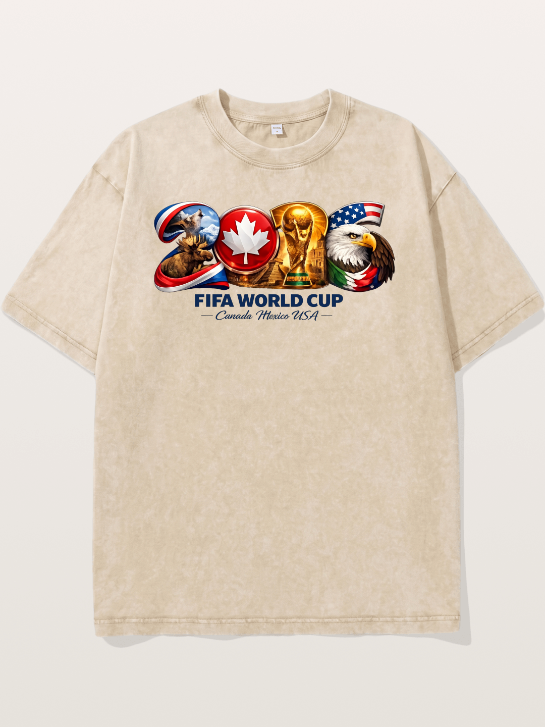 2026 FIFA World Cup Host Nations Washed T-shirt