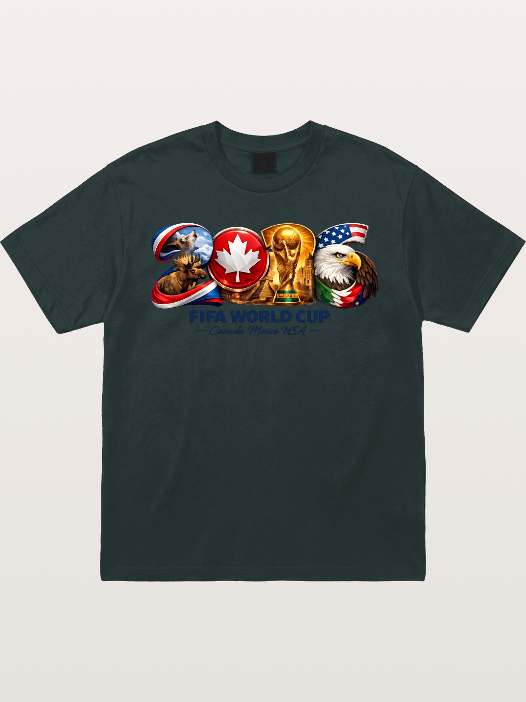 2026 FIFA World Cup Host Nations Gildan T-shirt