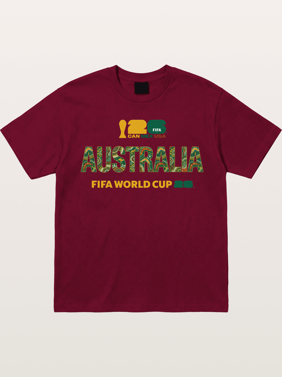 Australia 2026 Aboriginal Design Gildan T-shirt