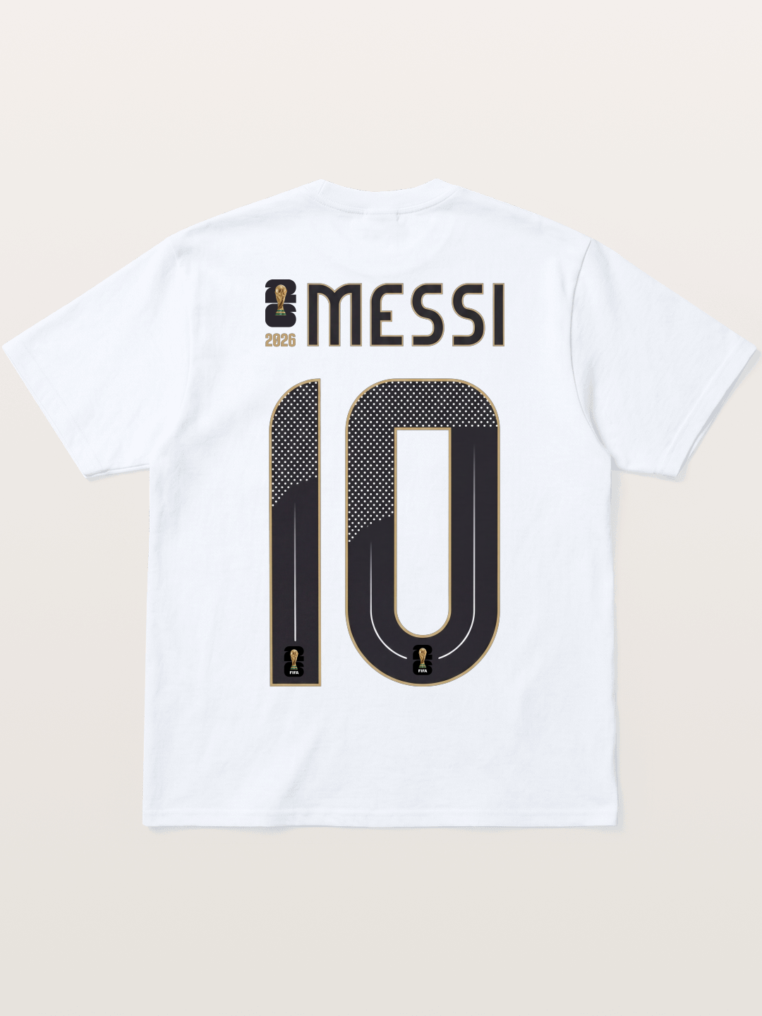 Argentina 10 Messi 2026 WC Gildan T-shirt