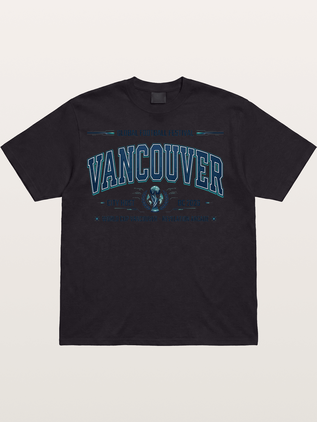 Vancouver 2026 World Cup Badge Cotton T-shirt