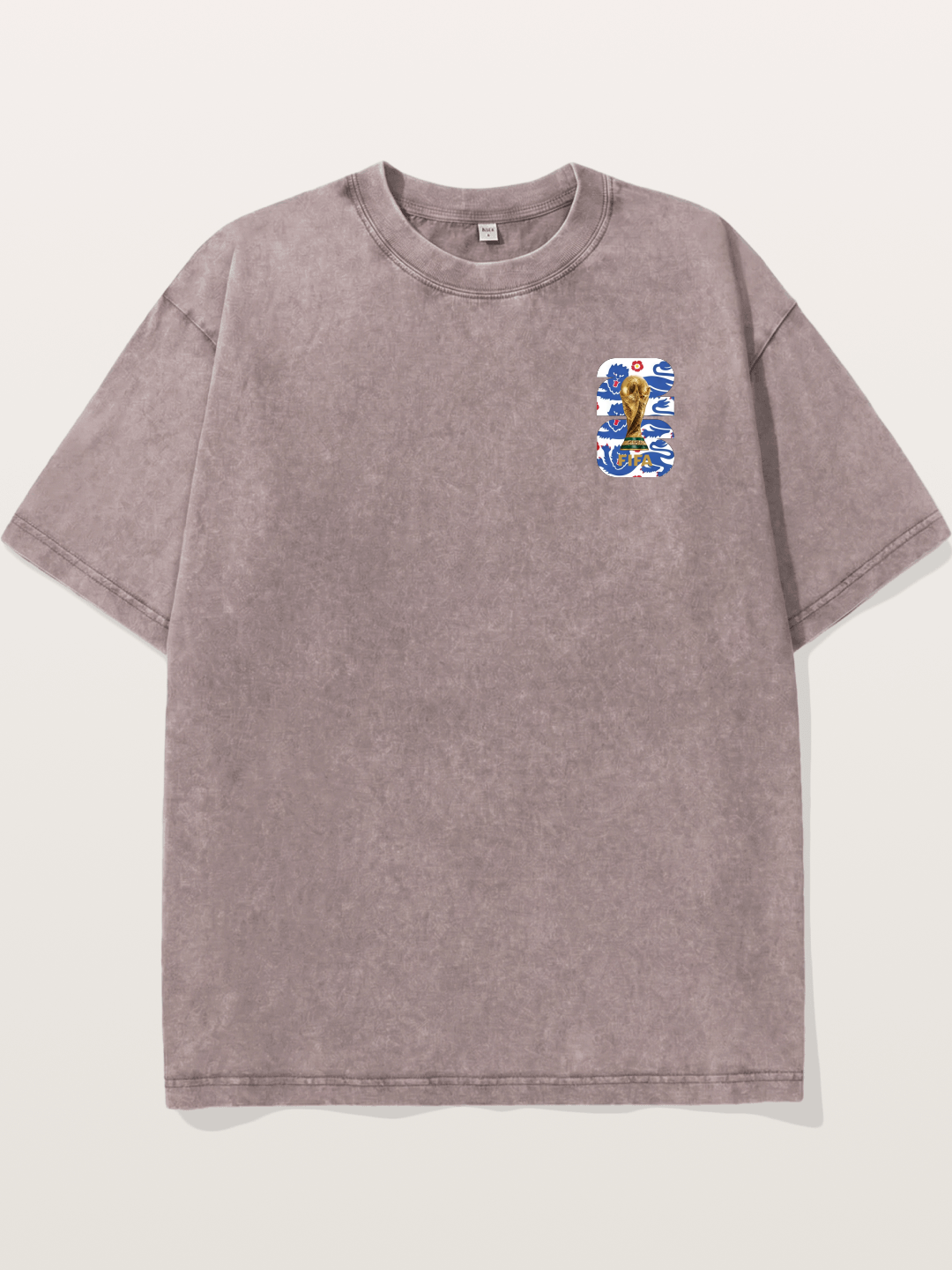 FIFA World Cup England Rose Emblem Washed T-shirt