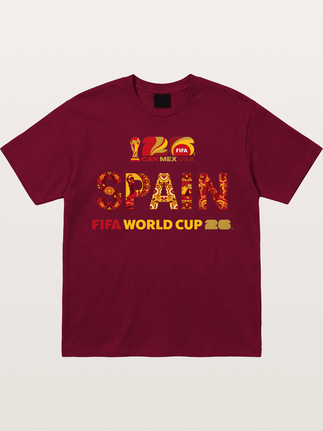 Spain 2026 Cultural Ornament Print Gildan T-shirt