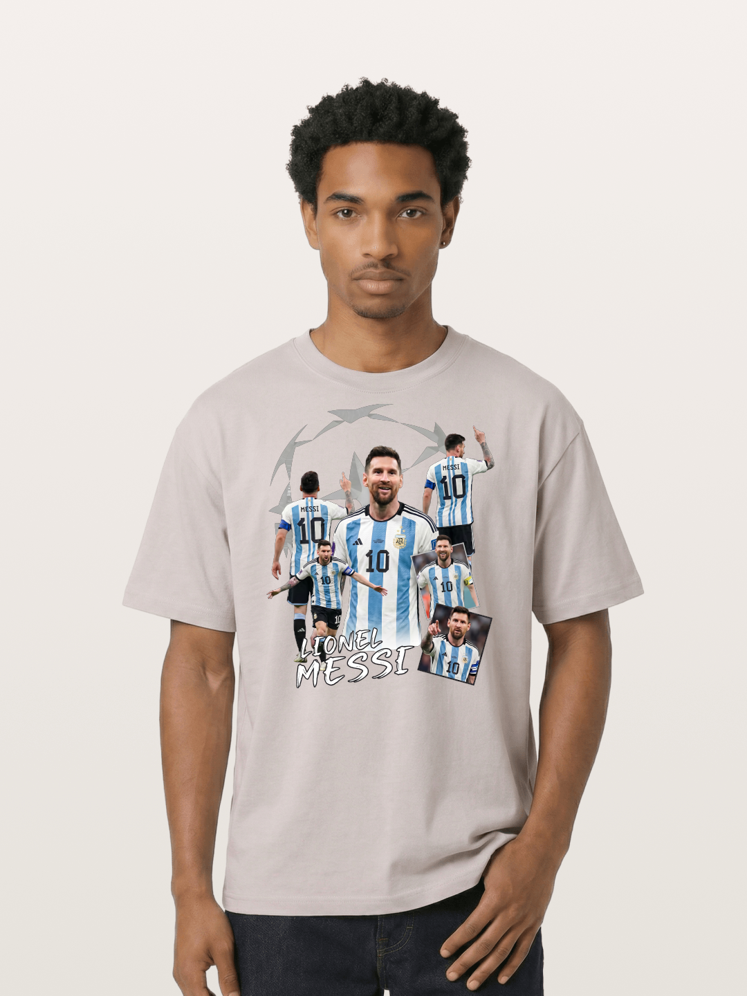 Lionel Messi Career Tribute Cotton T-shirt