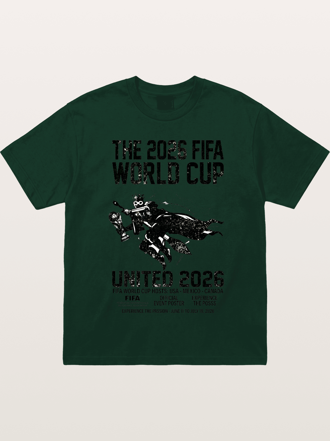 2026 World Cup Rider Poster Gildan T-shirt