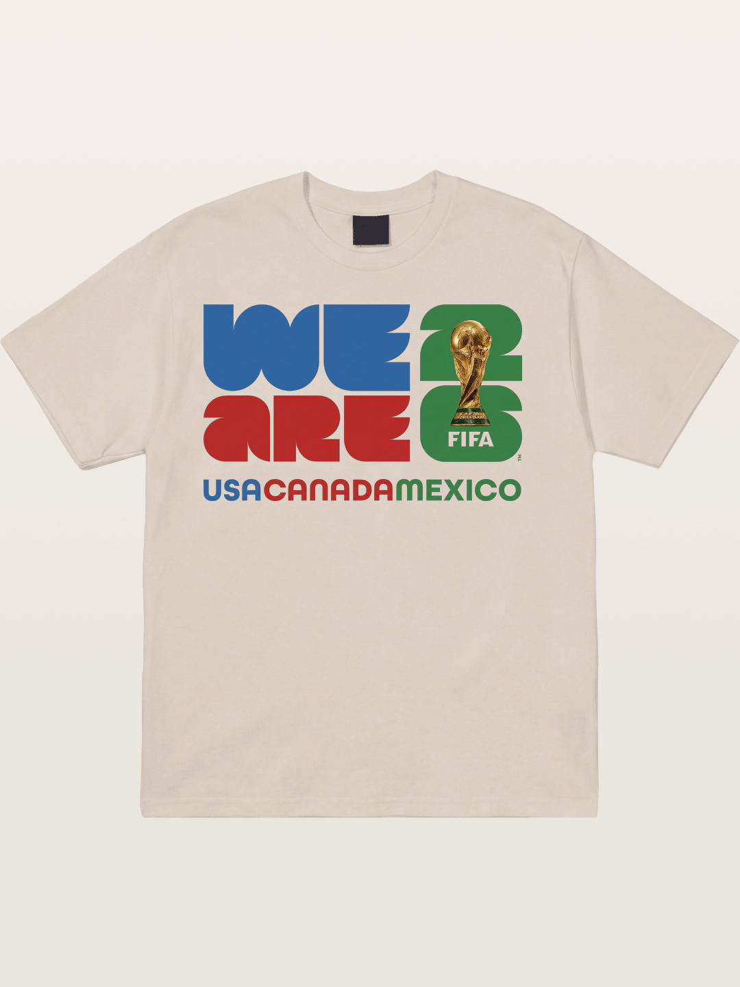 We Are 2026 World Cup Graphic Cotton T-shirt