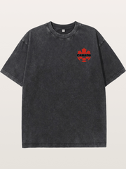 Canada Soccer Maple Leaf Logo Washed T-shirt