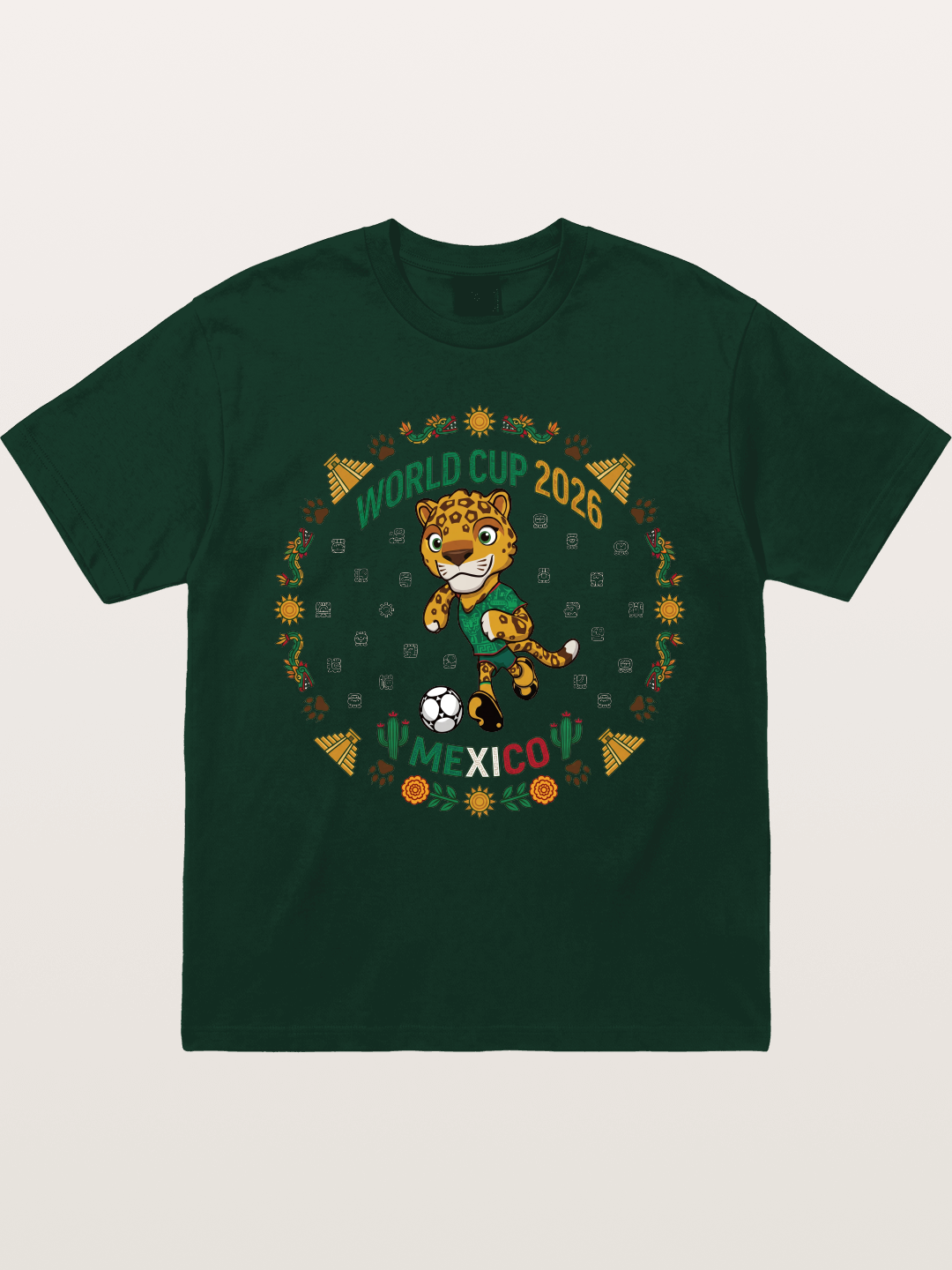 Mexico 2026 World Cup Mascot Gildan T-shirt