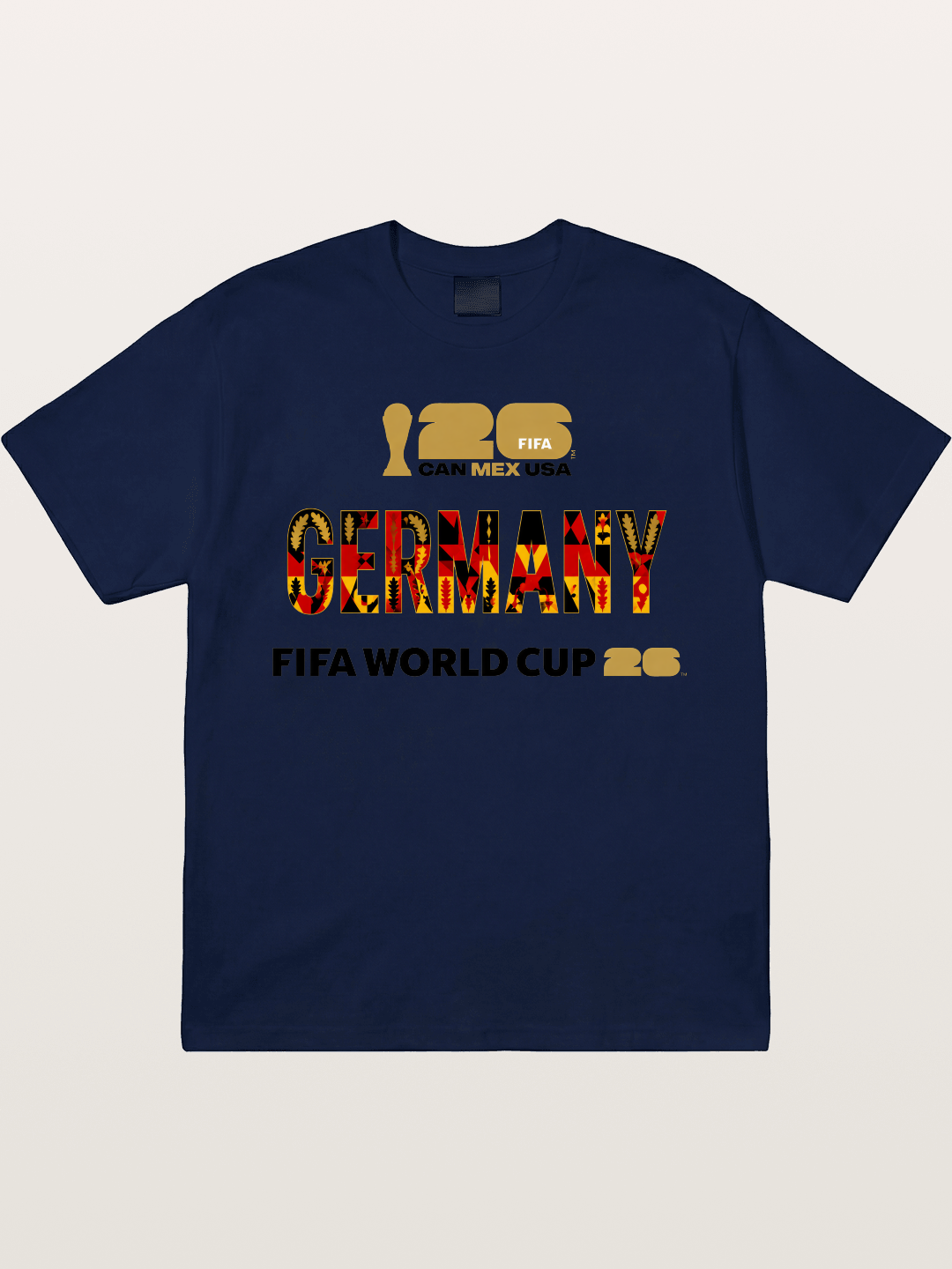 Germany 2026 World Cup Typo Gildan T-shirt