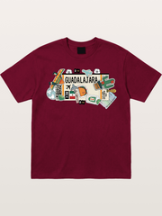 Guadalajara Mexican Culture Art Gildan T-shirt