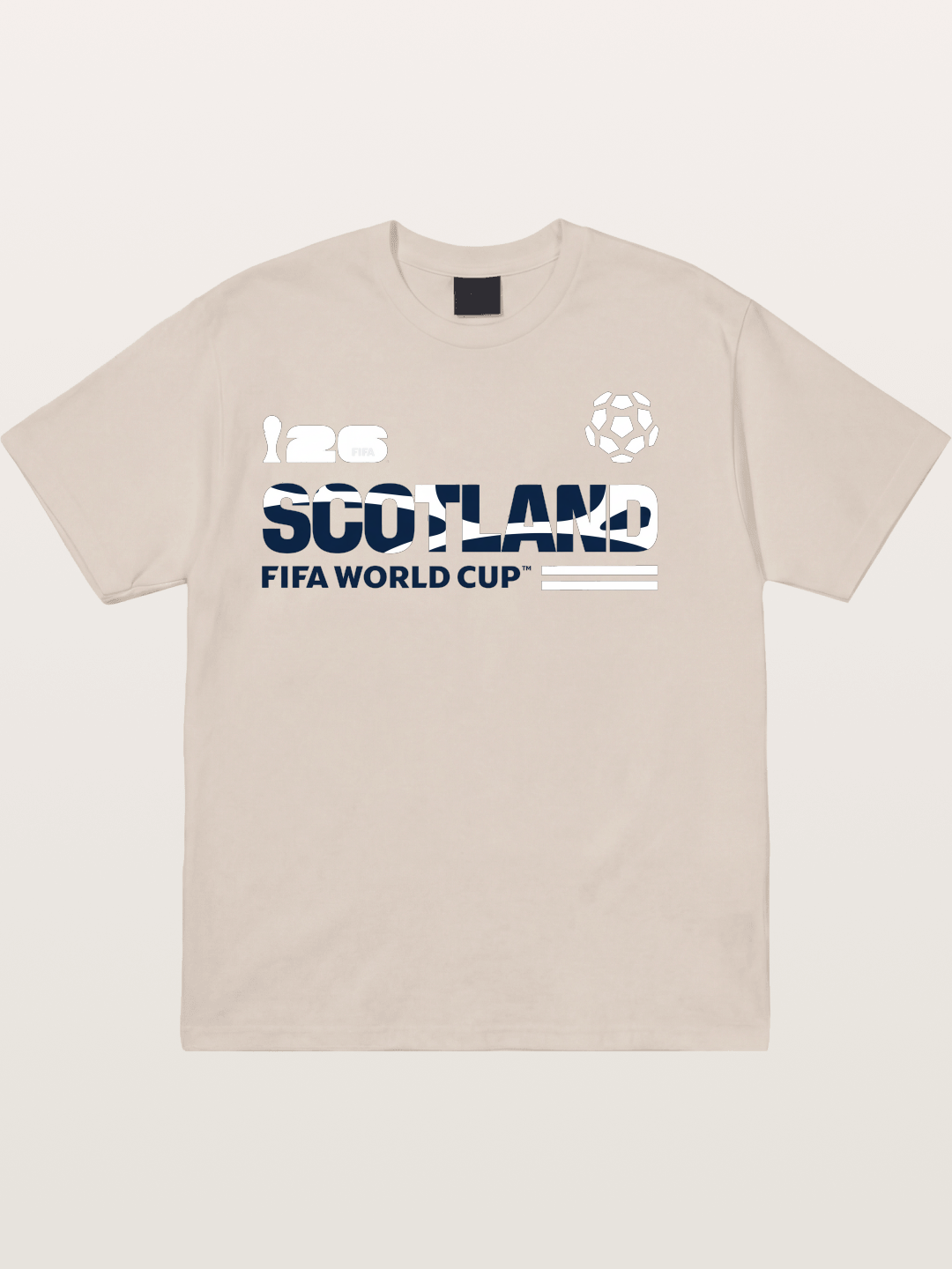 Scotland 2026 World Cup Logo Cotton T-shirt