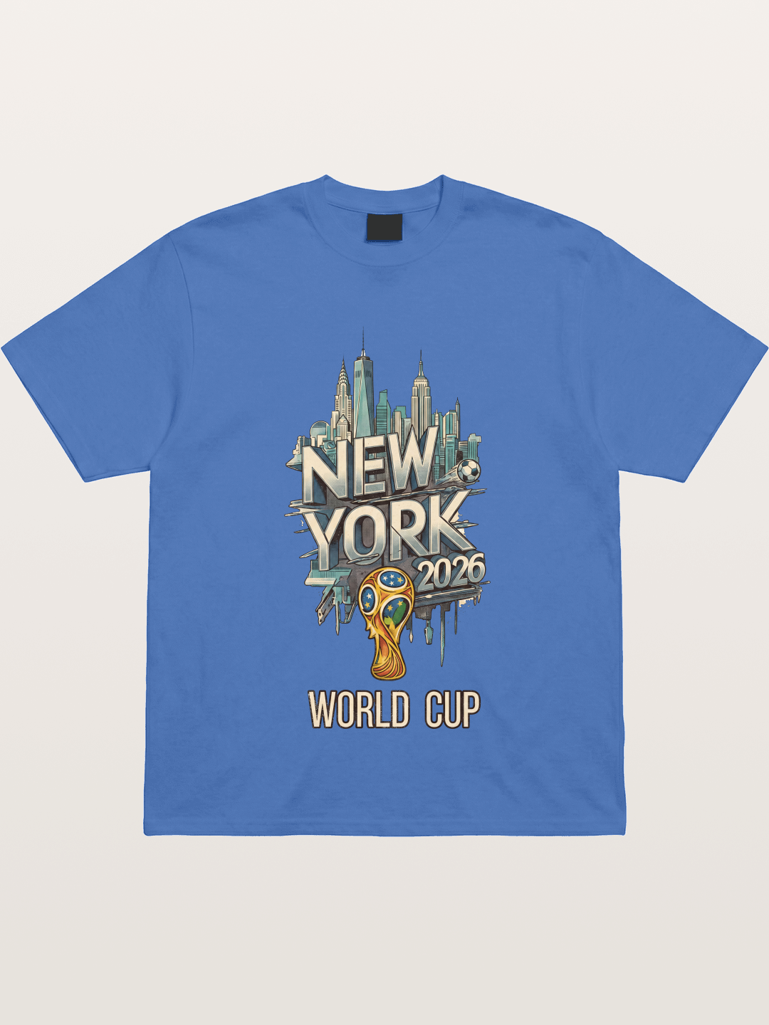 NYC World Cup 2026 Emblem Gildan T-shirt