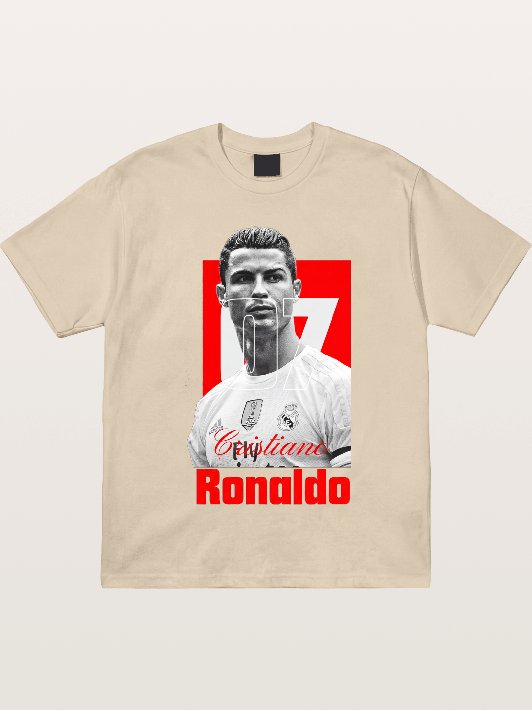 Ronaldo Real Madrid Number 7 Gildan T-shirt
