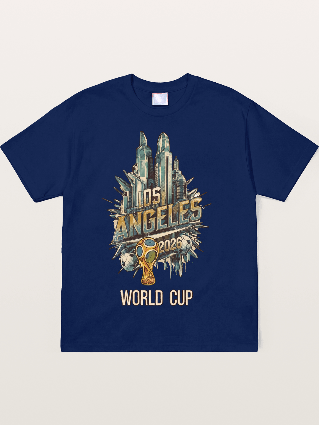 LA World Cup 2026 Emblem Soft-Stay T-shirt