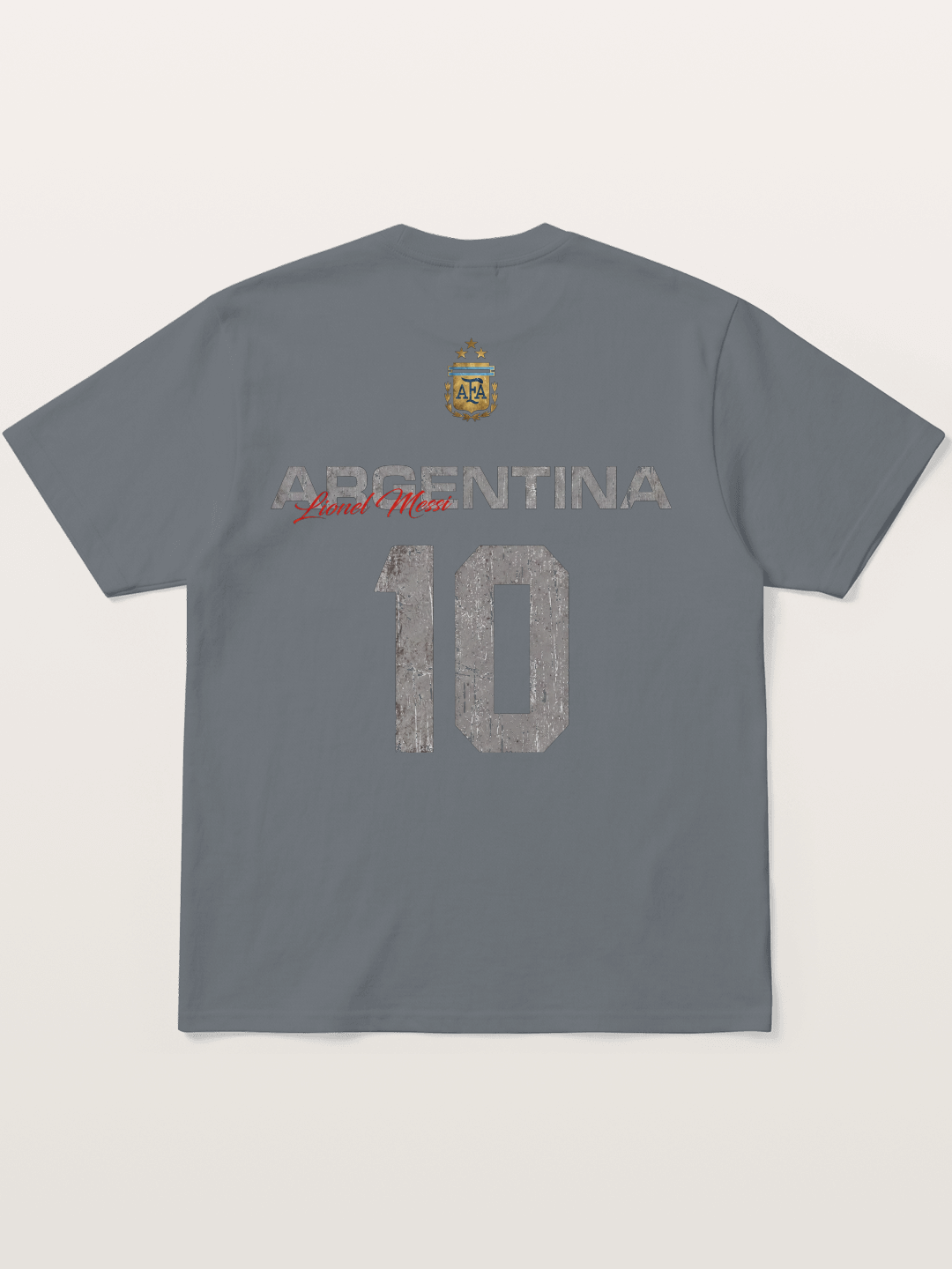 Argentina Messi 10 Retro Cotton T-shirt