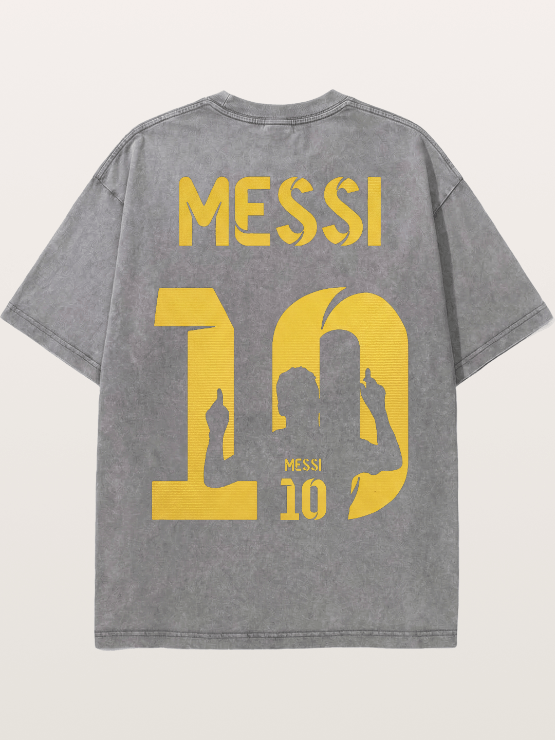 Messi No.10 Washed T-shirt