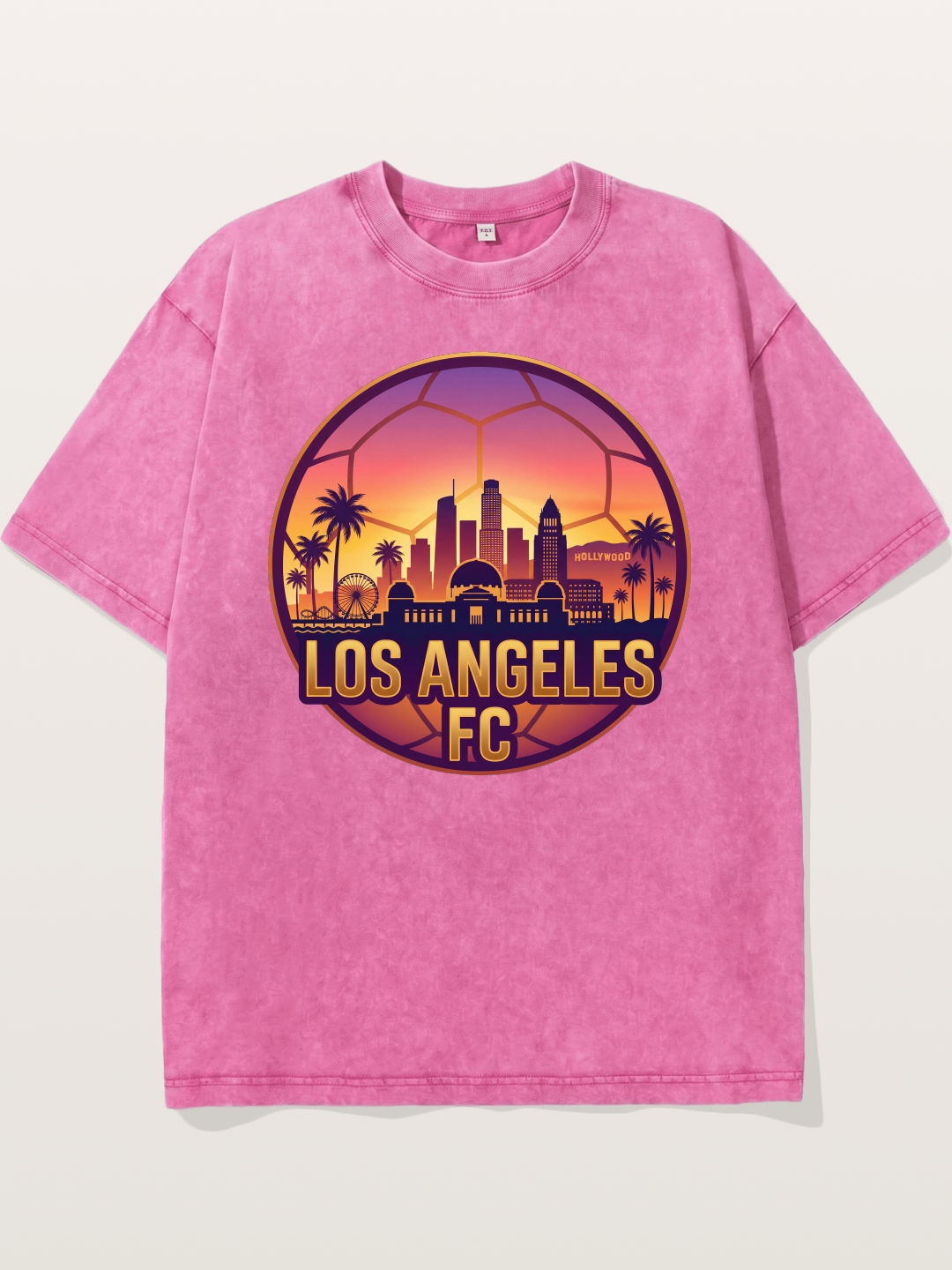 LA FC Sunset City Skyline Washed T-shirt