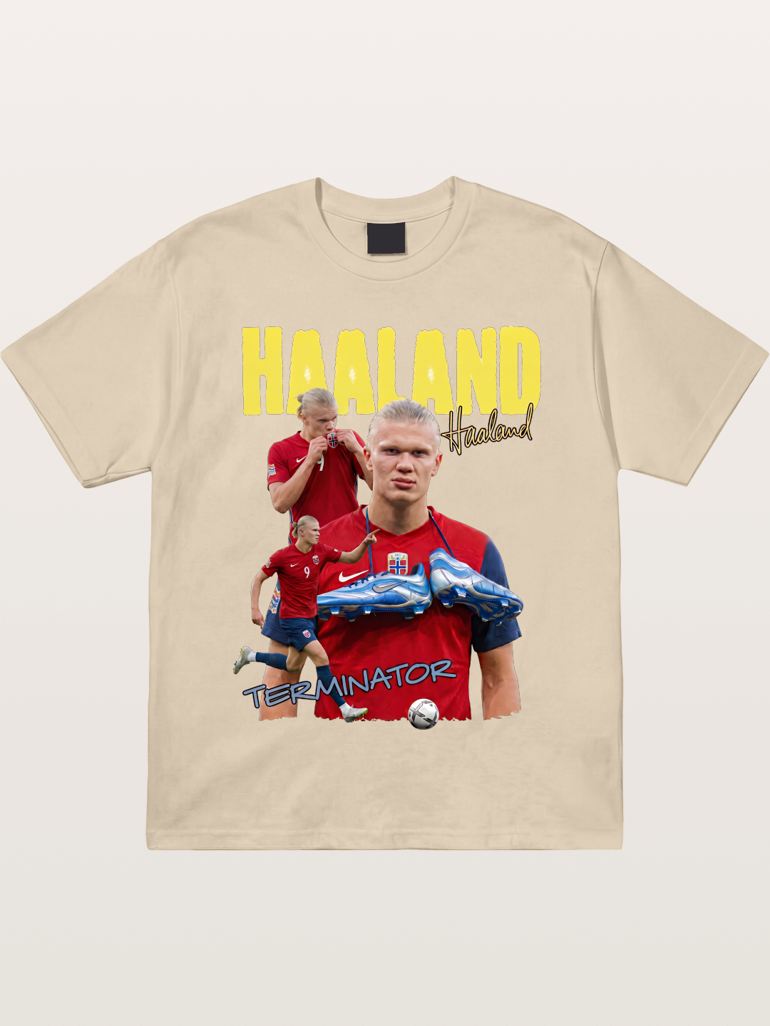 Erling Haaland H9 Poster Gildan T-shirt