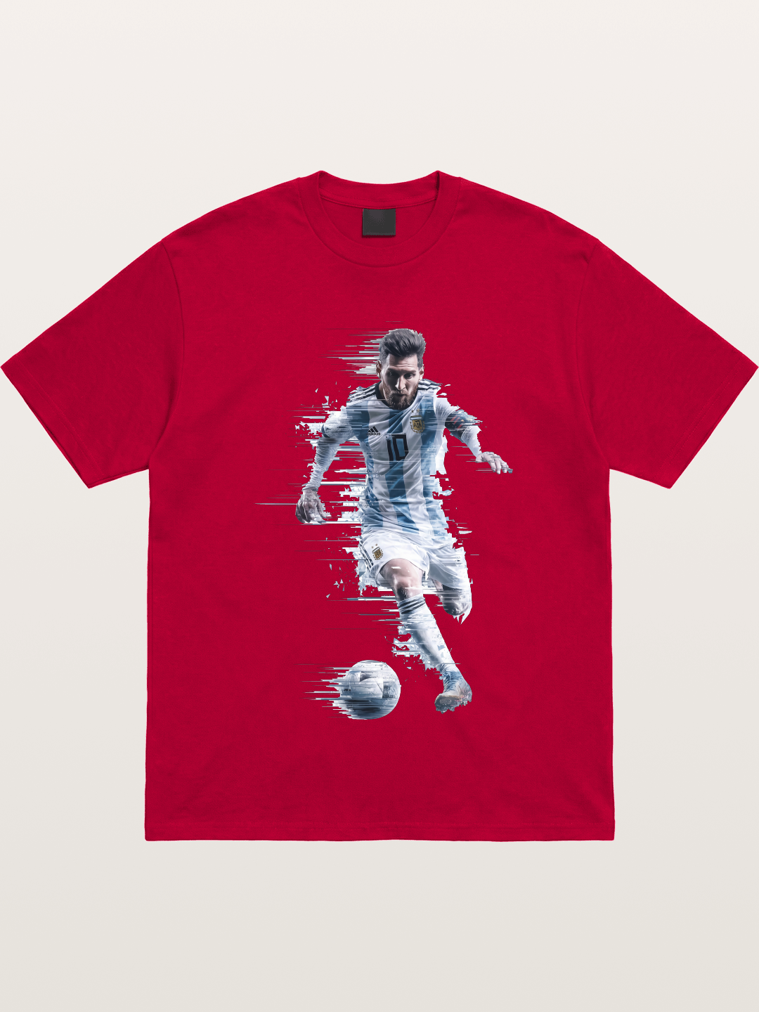 Messi Motion Blur Graphic Gildan T-shirt
