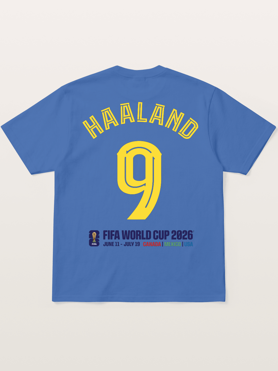 Haaland 9 World Cup 2026 Gildan T-shirt