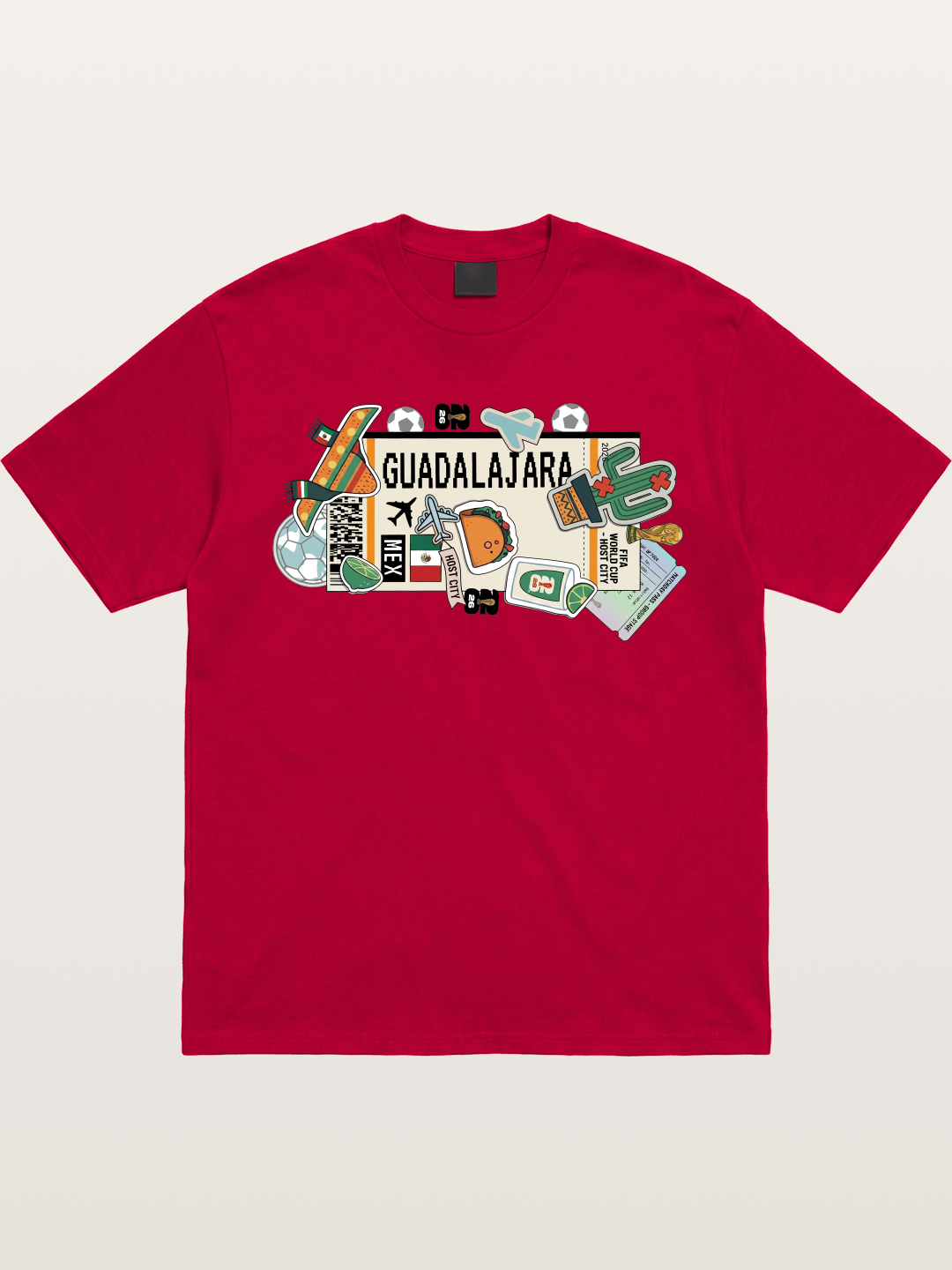 Guadalajara Mexican Culture Art Gildan T-shirt