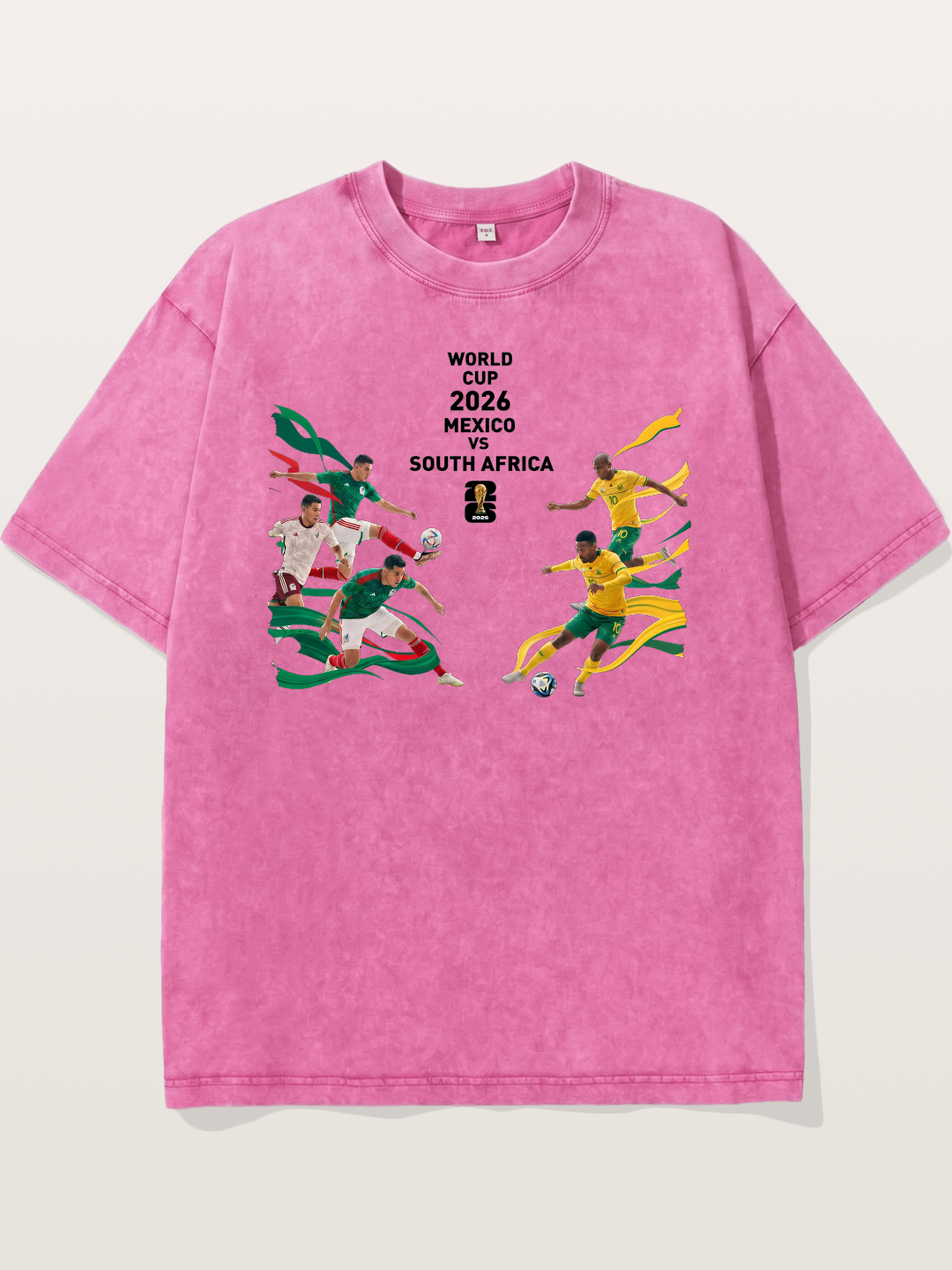 2026 Mexico vs South Africa Washed T-shirt
