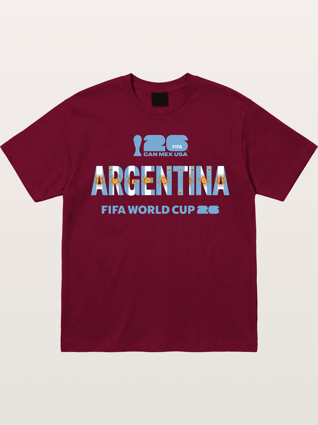 2026 World Cup Argentina Sun Design Gildan T-shirt