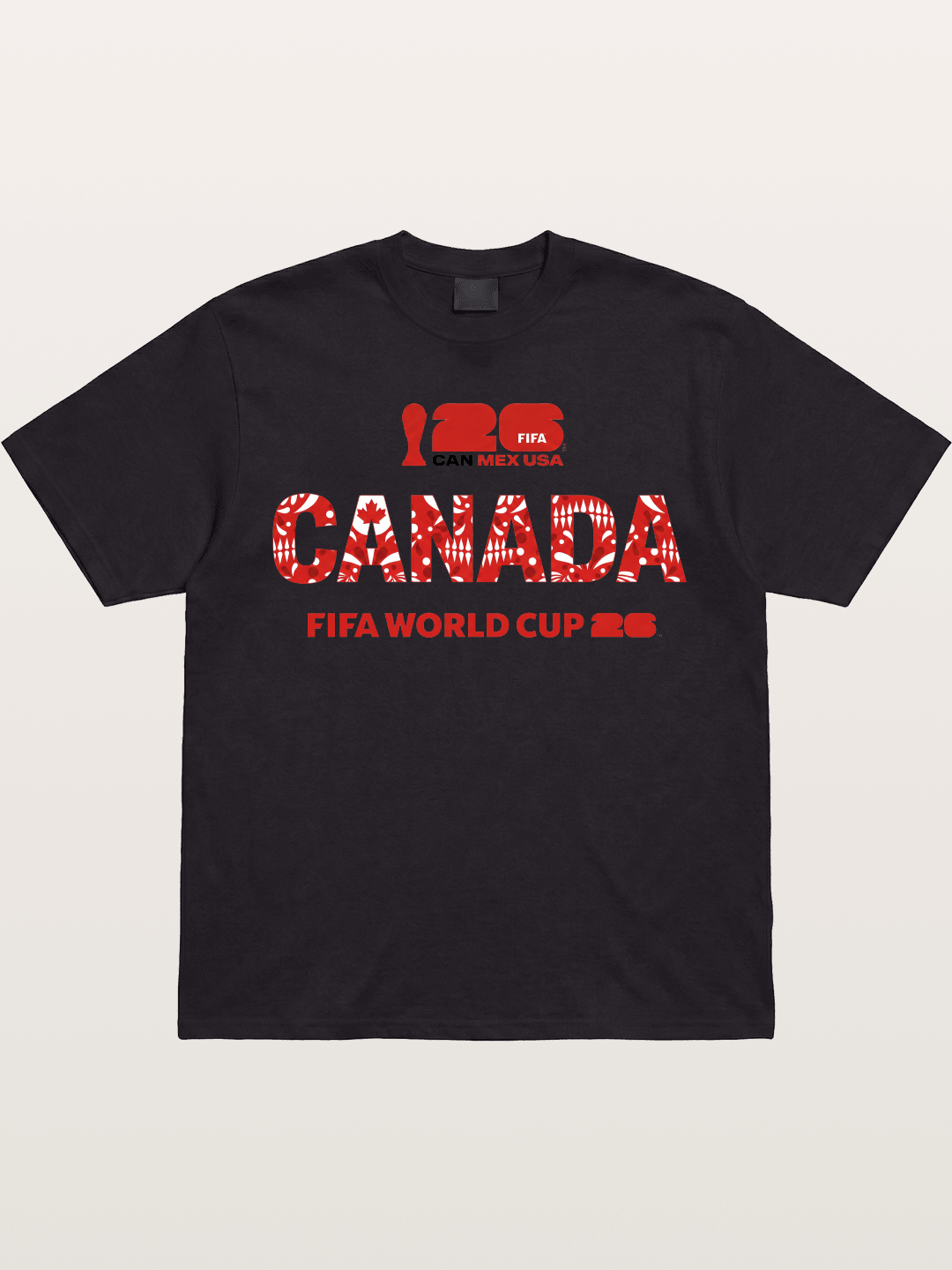 2026 World Cup Canada Floral Print Gildan T-shirt