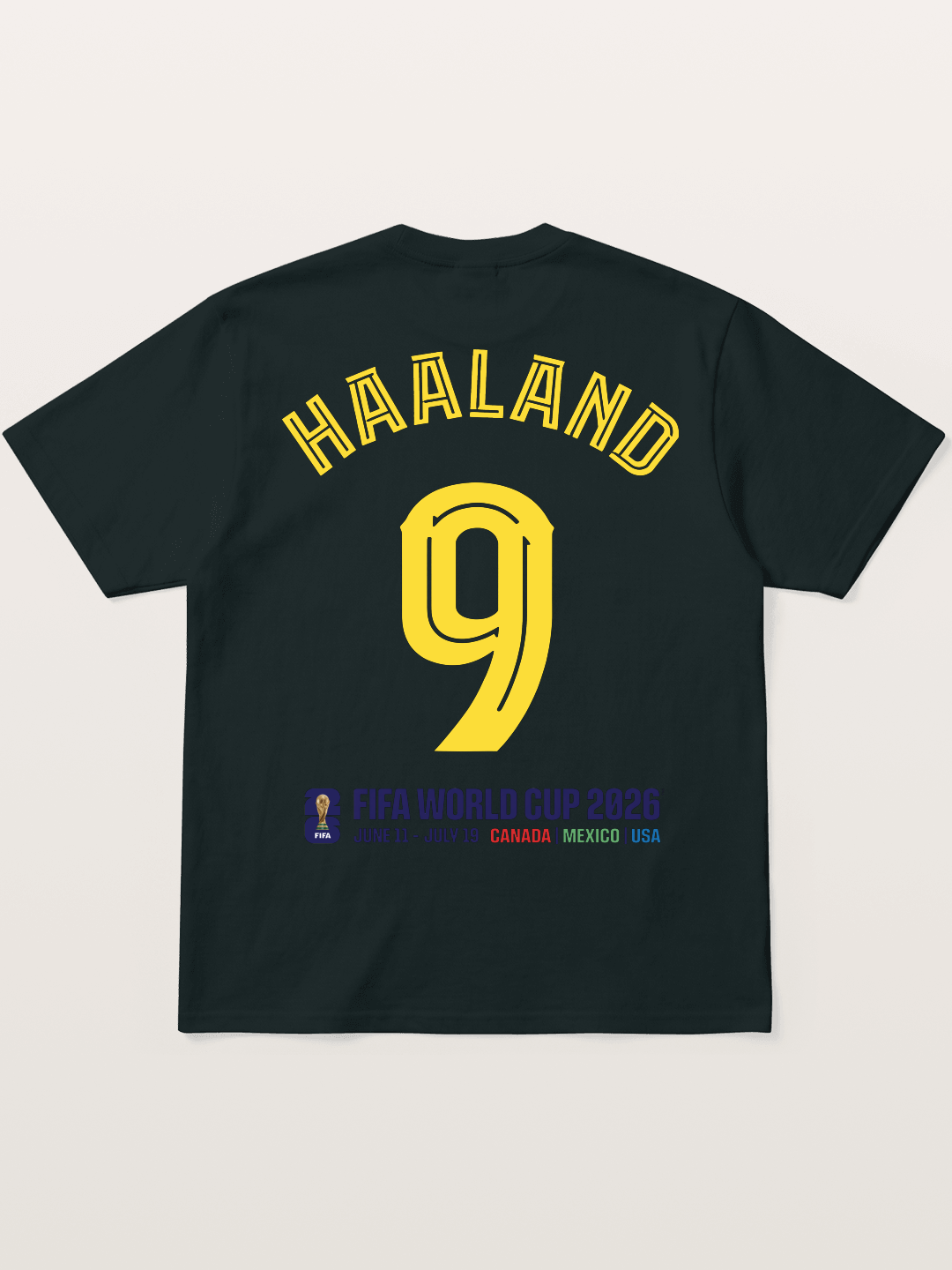 Haaland 9 World Cup 2026 Gildan T-shirt