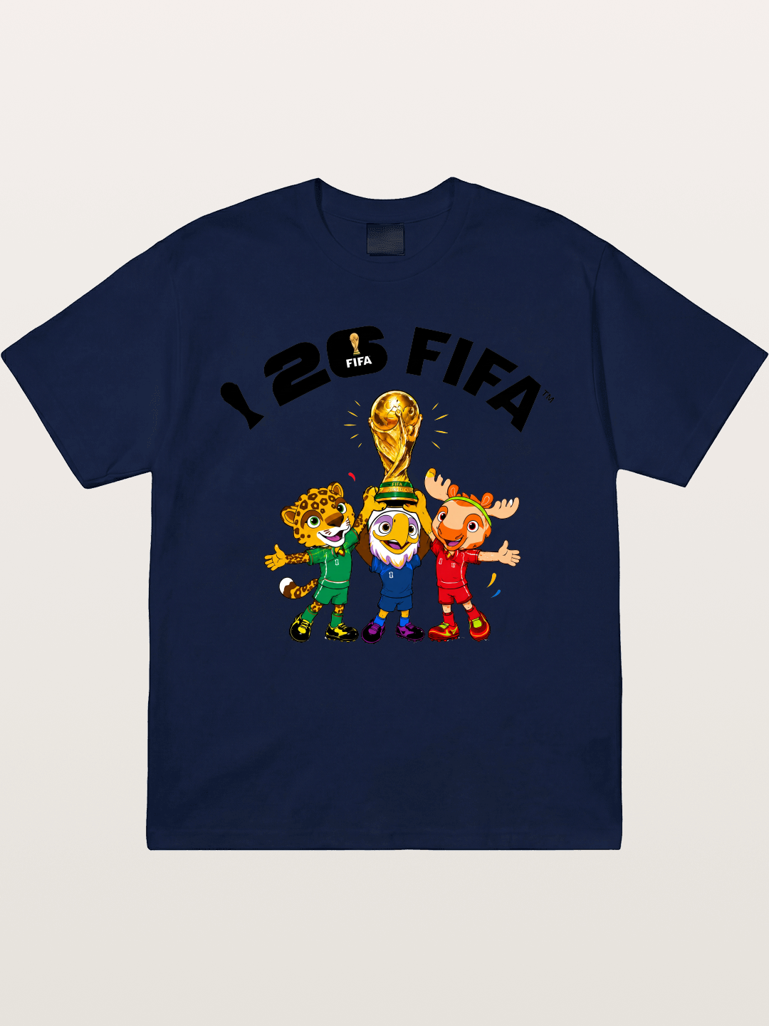 2026 FIFA Mascots Trophy Graphic Gildan T-shirt