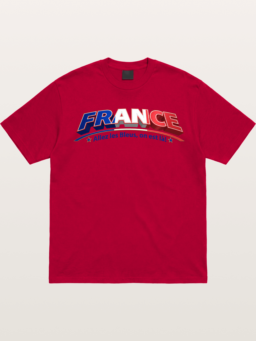 France Retro Team Logo WC Gildan T-shirt