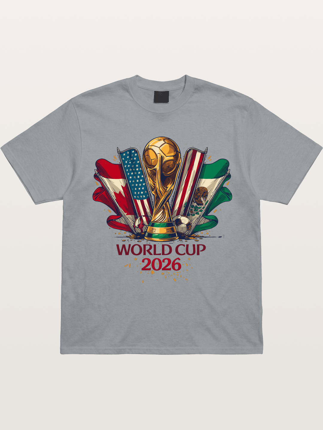 2026 WC World Flags Poster Gildan T-shirt