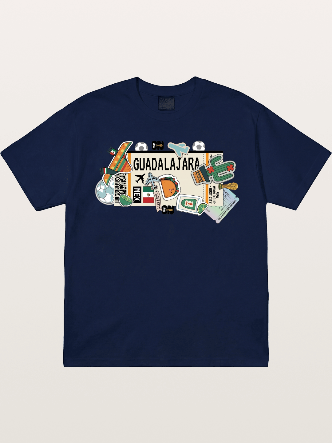 Guadalajara Mexican Culture Art Gildan T-shirt
