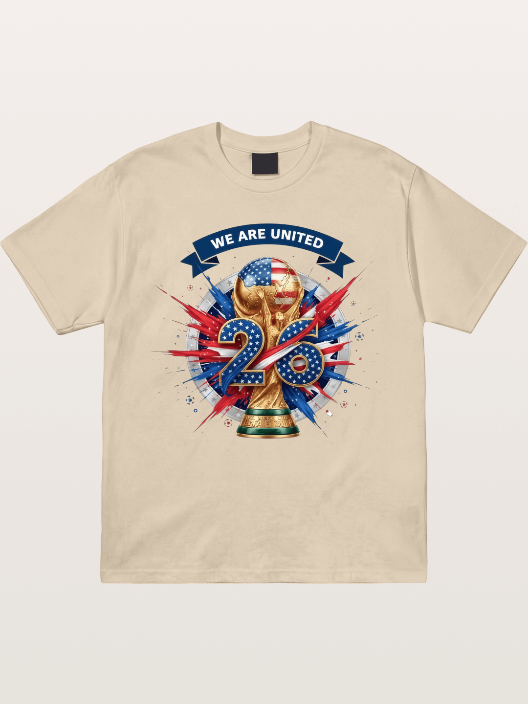 2026 WC We Are United Print Gildan T-shirt