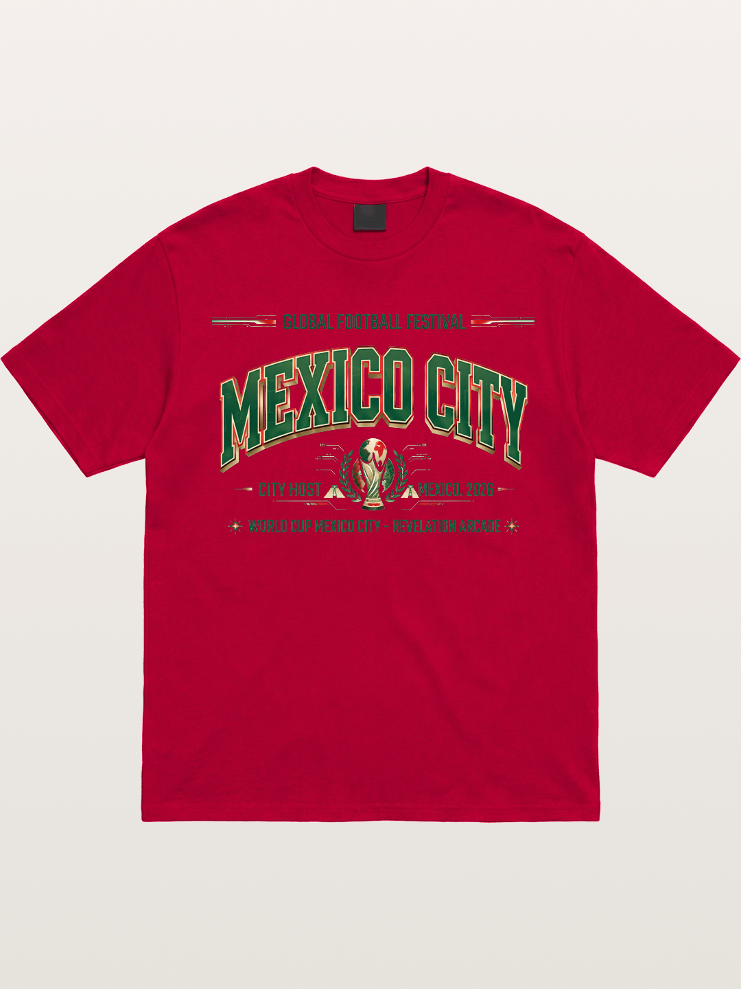 Mexico City 2026 WC Host Sticker Gildan T-shirt