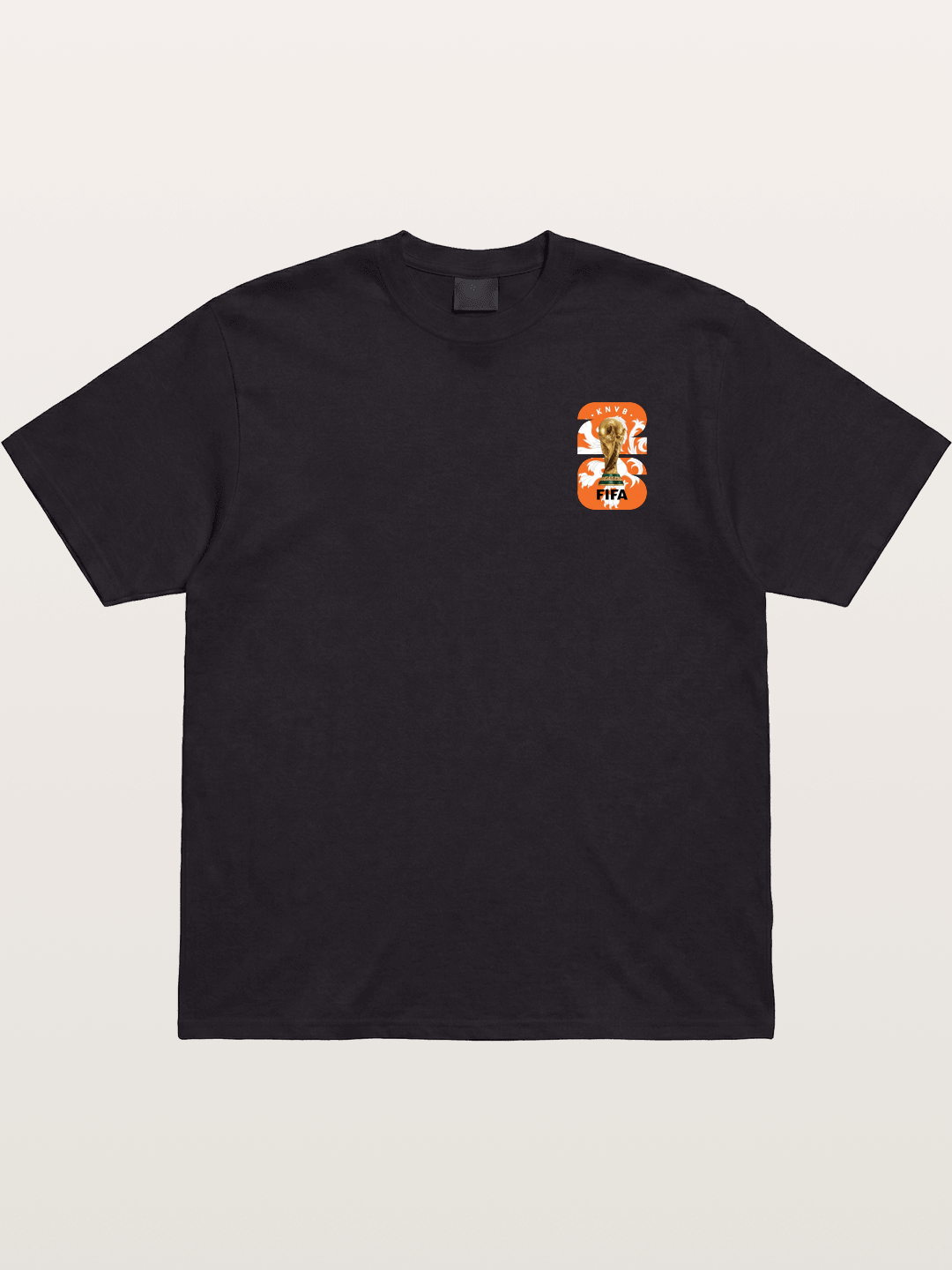 Netherlands World Cup Trophy Crest Gildan T-shirt