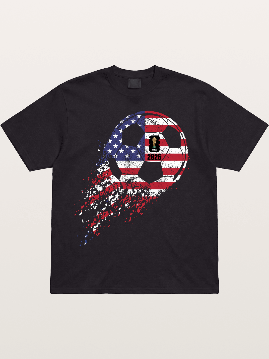 American Flag WC 2026 Ball Cotton T-shirt
