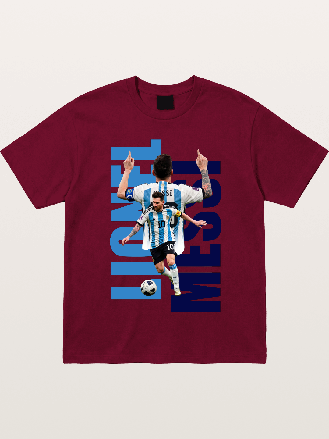 Lionel Messi Argentina 10 Gildan T-shirt