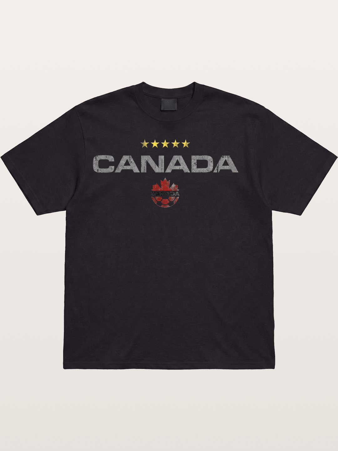 Canada Soccer Team Crest Cotton T-shirt