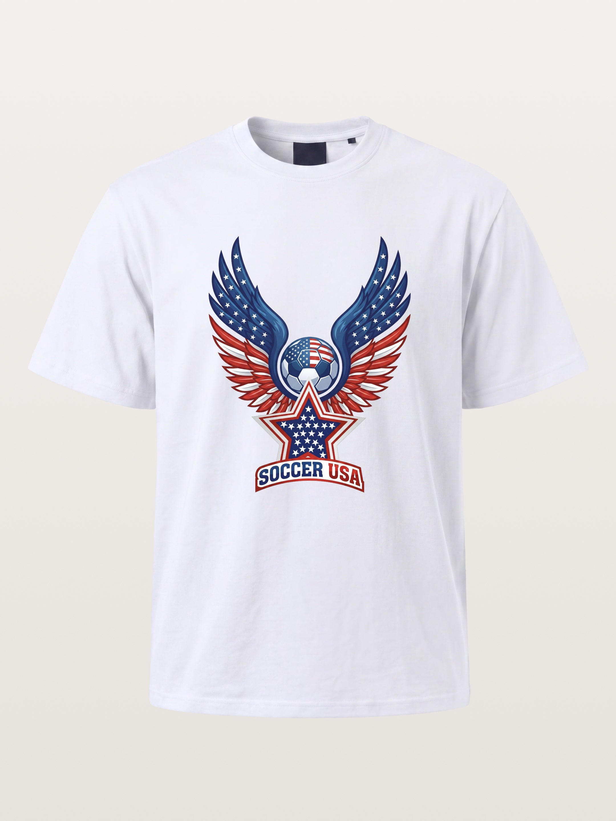 Soccer USA Wings Star Logo Gildan T-shirt