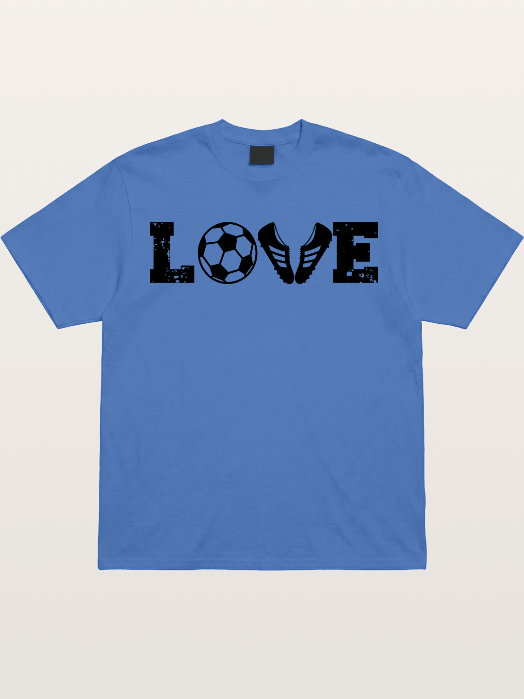 Soccer Love Wordmark With Cleats Gildan T-shirt