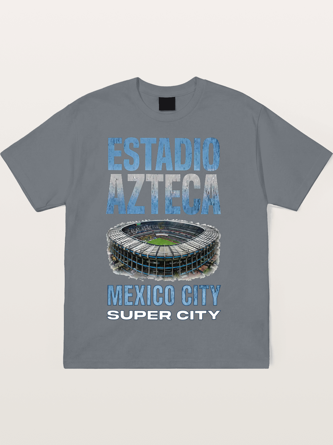 Estadio Azteca WC Print Cotton T-shirt