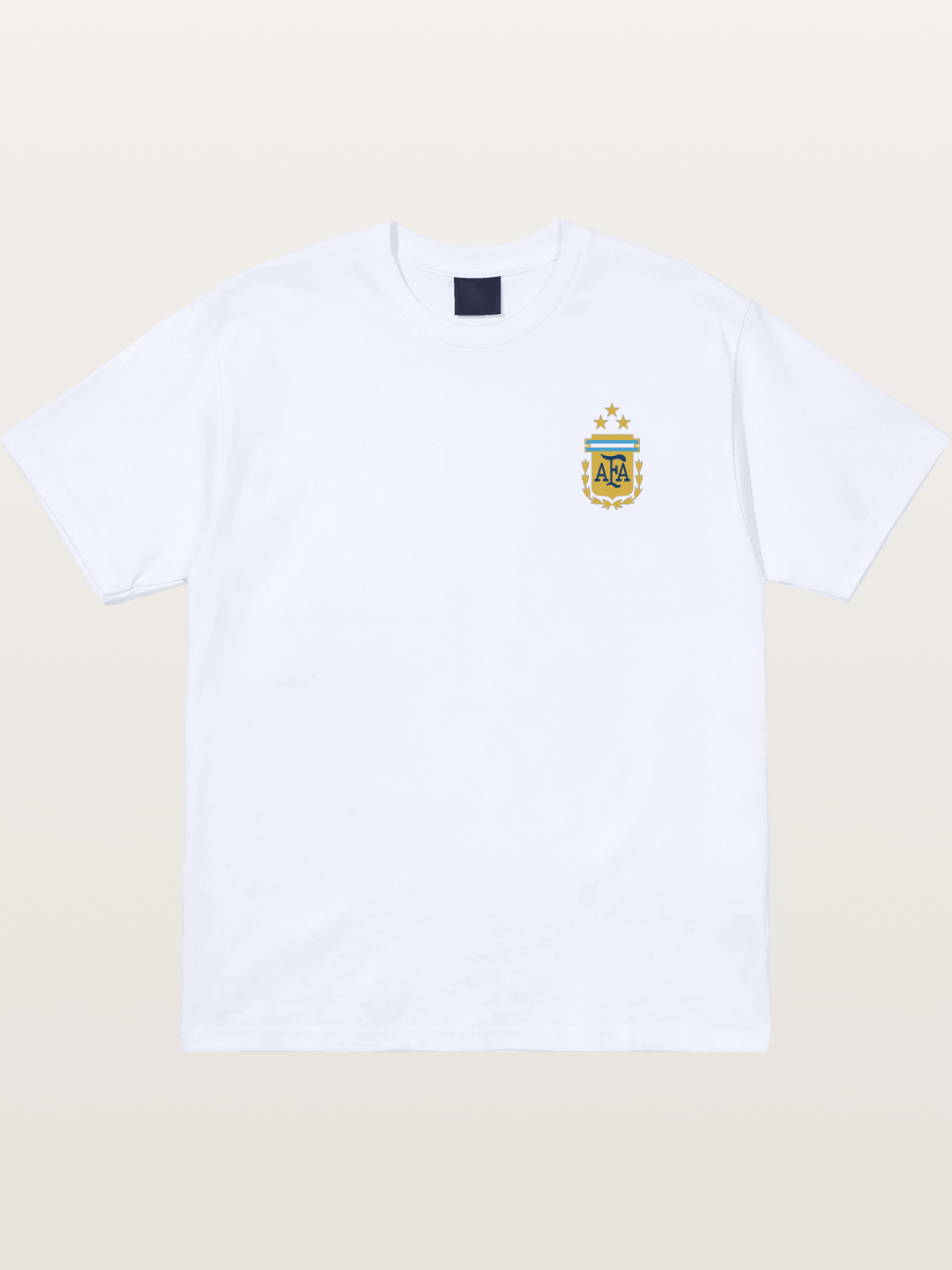 Argentina AFA Three Stars Badge Gildan T-shirt