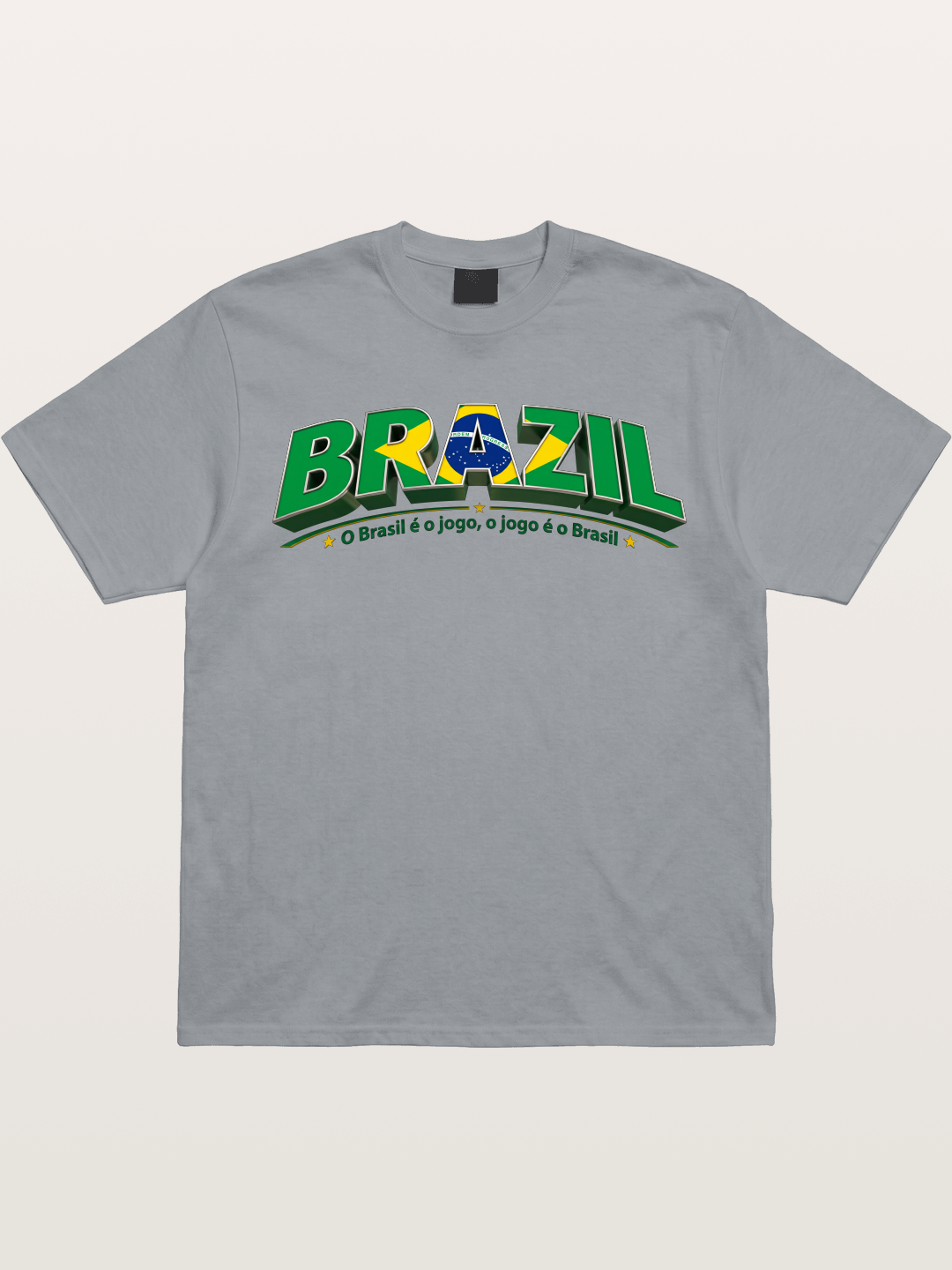 Brazil Retro Team Logo WC Gildan T-shirt