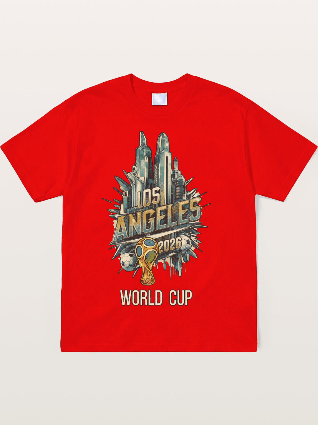 LA World Cup 2026 Emblem Soft-Stay T-shirt