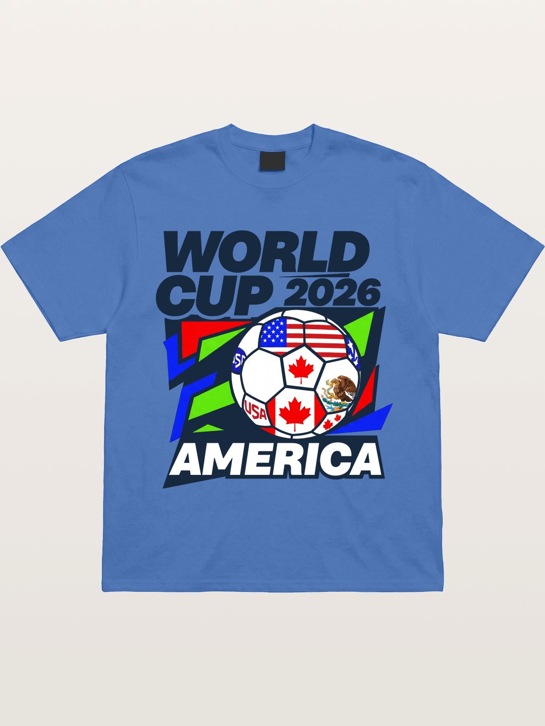 World Cup 2026 America Geometric Gildan T-shirt