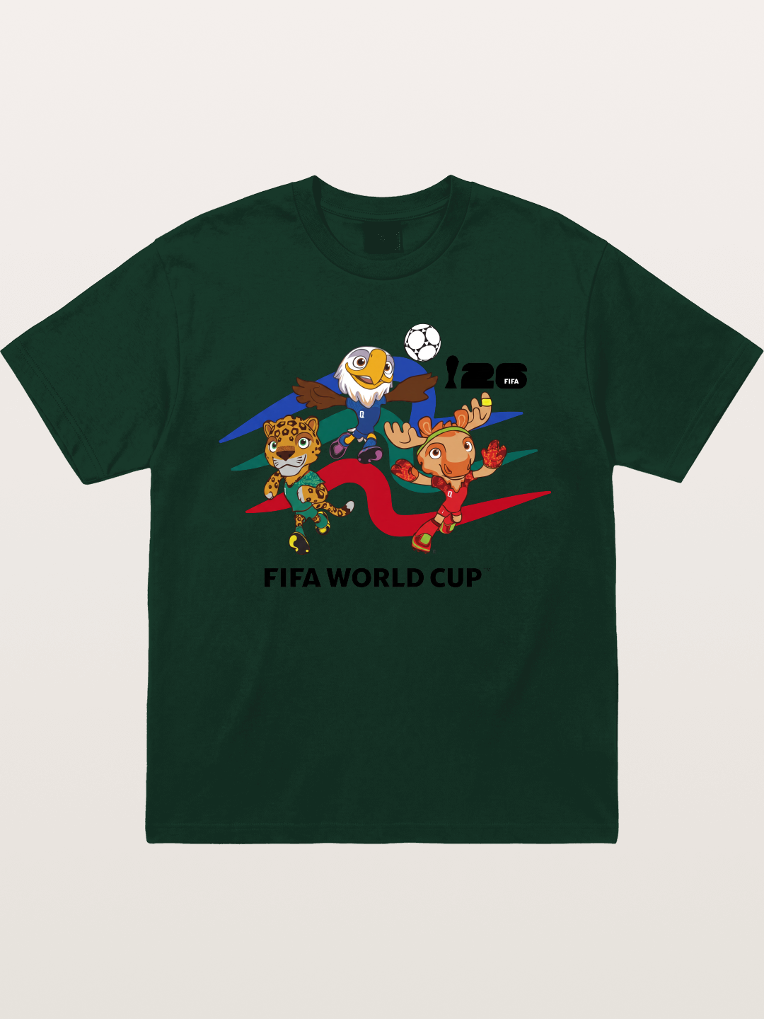 WC 2026 Host City Mascots Trio Gildan T-shirt