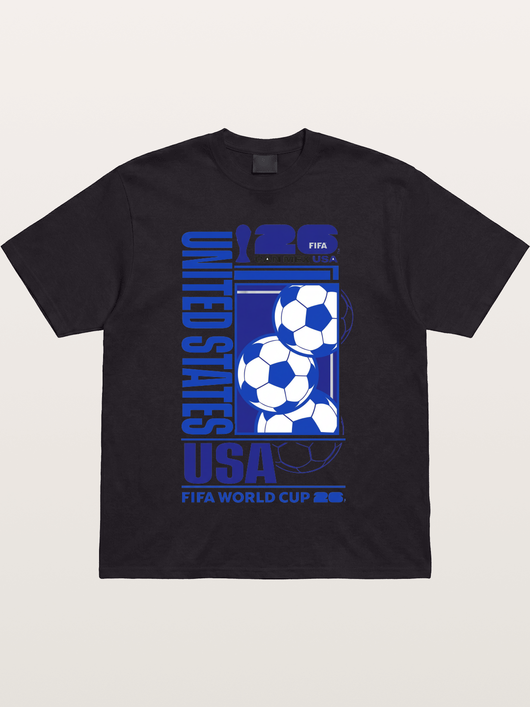 USA Mexico Canada Soccer Art Gildan T-shirt